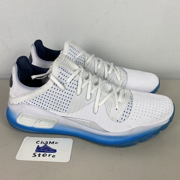 Under Armour Curry 4 Low Pe White Blue 